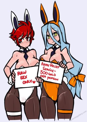 Azura And Hinoka's Bunny Service